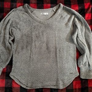 hollister sweater 🩶